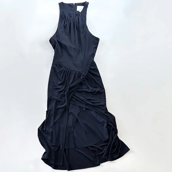 Cinq à Sept Lezlie Midi Dress in Navy - Picture 4 of 15